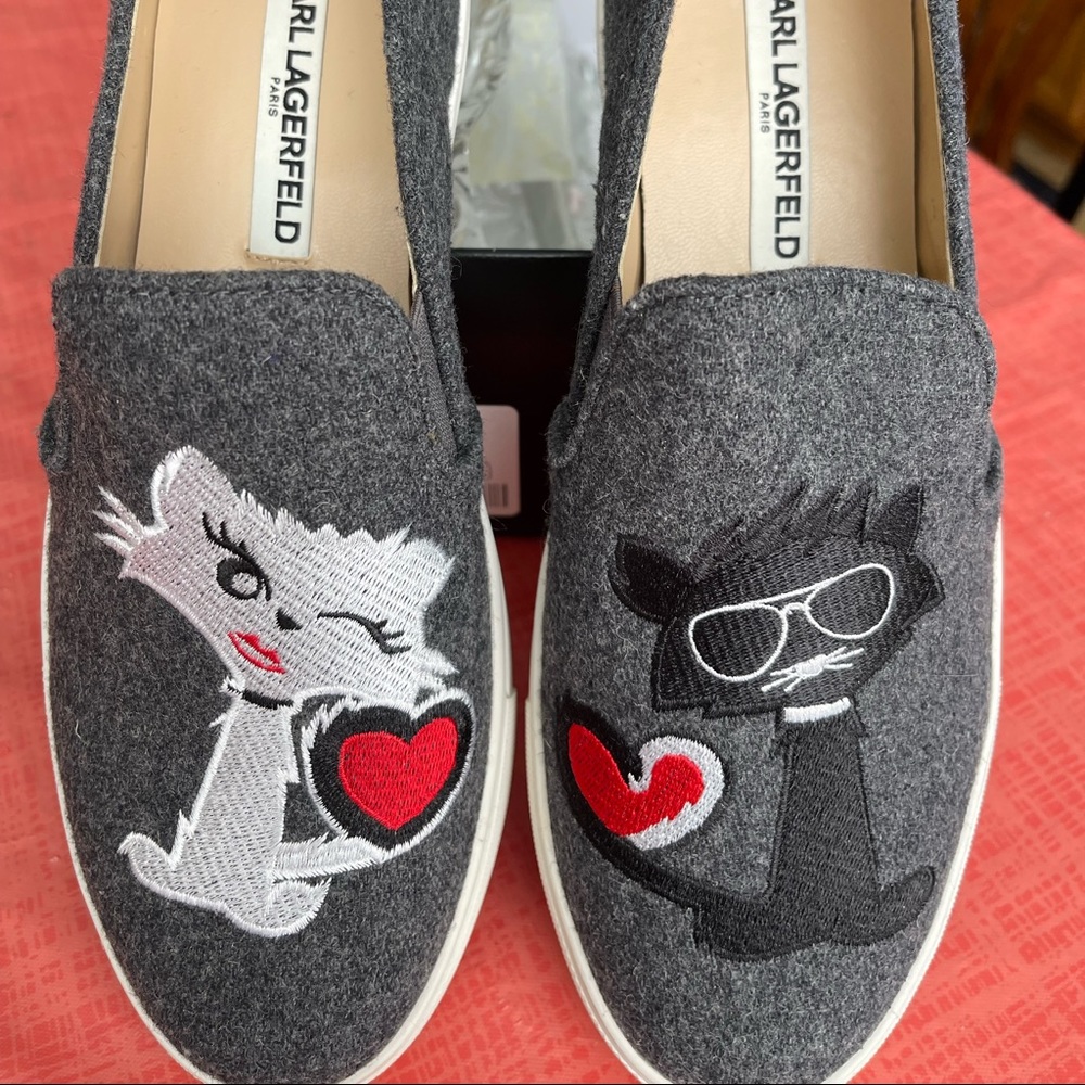 Karl Lagerfeld Paris - Erin women’s slip on sneakers. NWT